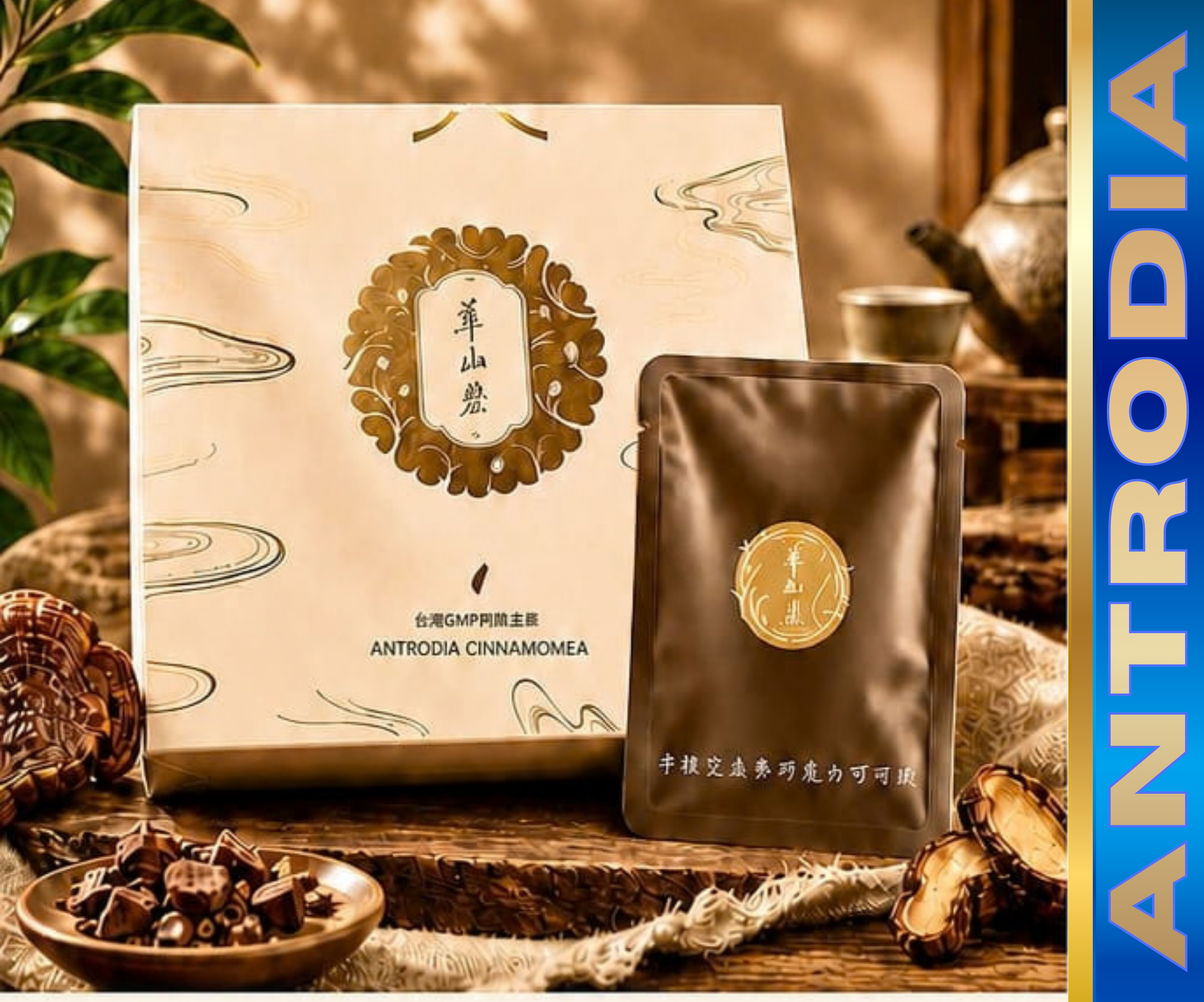Antrodia Cinnamomea Oat Chocolate Cocoa Drink